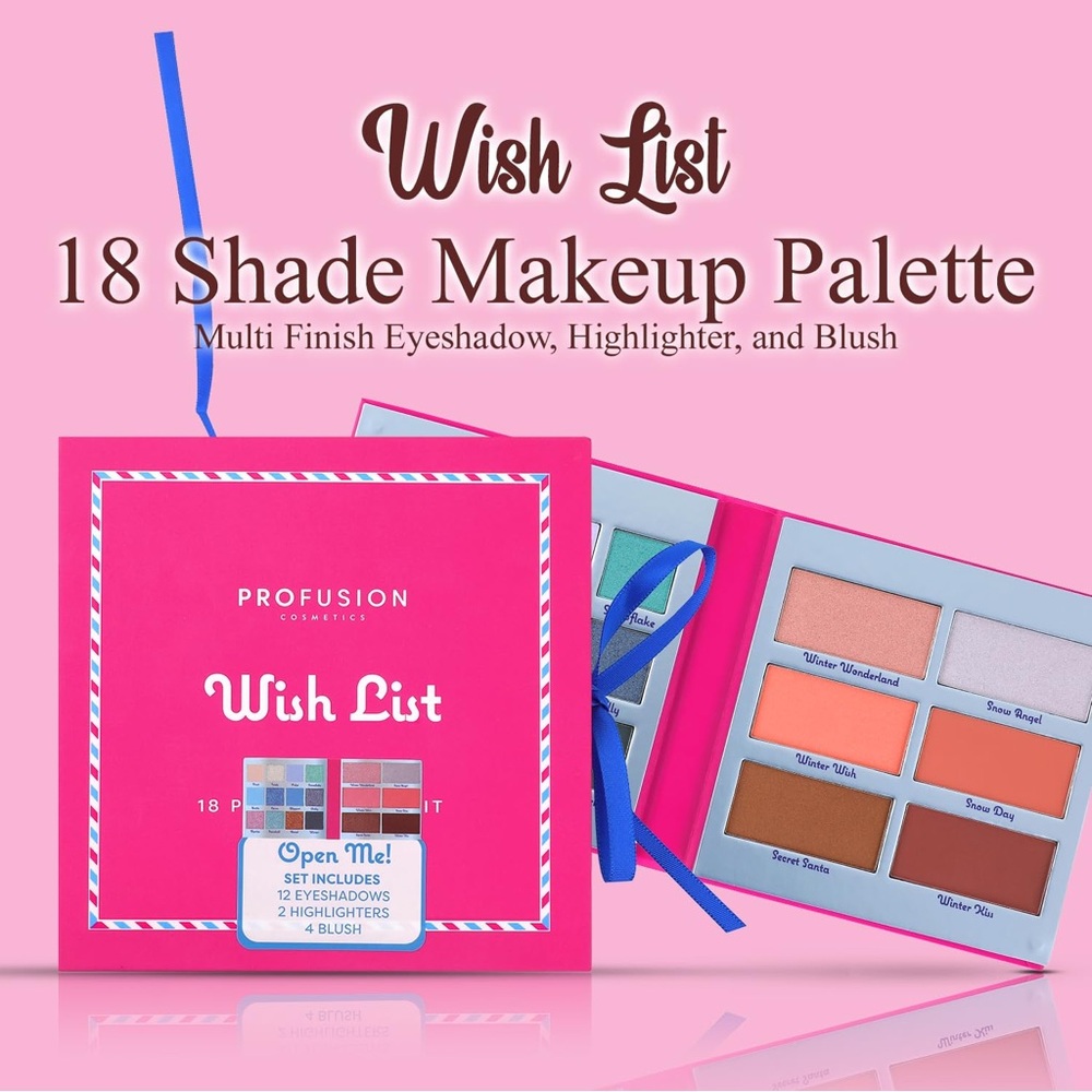 Profusion Cosmetics Wish List Palette NIB
